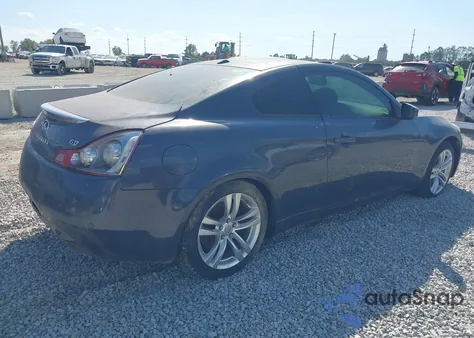 2010 Infiniti G37 Journey from USA, damaged, VIN JN1CV6EK3AM103504